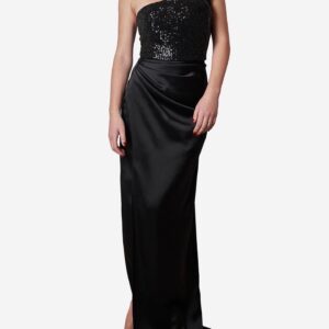 Abito in seta e paillettes