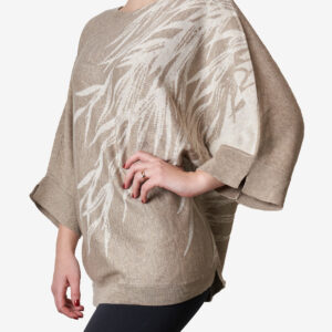 Maglione in Misto Lana Fantasia stampata