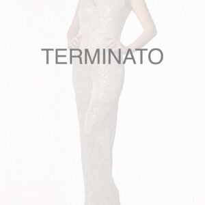 Tuta in Paillettes oro
