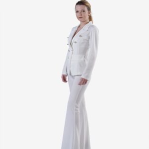 Tailleur a zampa doppio petto
