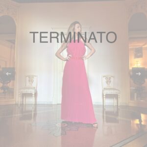 Abito lungo con cintura